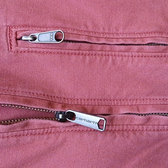 Carhartt Auburn Bomber Women's Rugged Flex® Relaxed Fit Canvas Jacket sz L - Picture 3 of 13